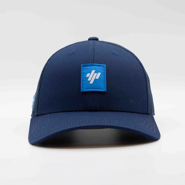 Curved Mesh Brim Trucker Hat