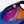 Custom Camper Hat - Blue, Orange & Pink